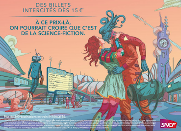 Los Ferrocarriles Franceses lanzan una promoción de billetes inspirada en la ciencia ficción