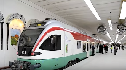 Inaugurado el enlace ferroviario de Argel al aeropuerto Huari Boumedi�n