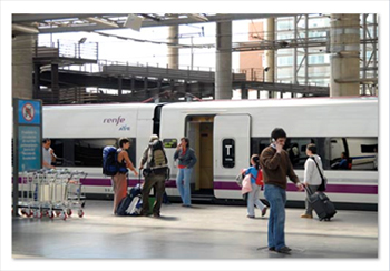 El n�mero de viajeros en ferrocarril aument� un del 14,2 por ciento en marzo
