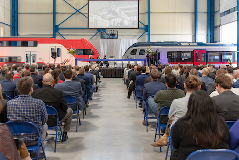 Stadler inaugura una f�brica de material rodante en Salt Lake City, Estados Unidos