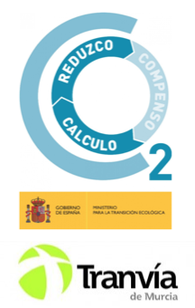 Tranv�a de Murcia consigue el sello medioambiental "Calculo y Reduzco"