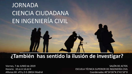 Primera Jornada sobre Ciencia Ciudadana en Ingenier�a Civil