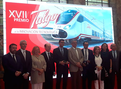 XVII Premio Talgo a la Innovaci�n Tecnol�gica a un equipo de investigadores de la Universidad Polit�cnica de Valencia