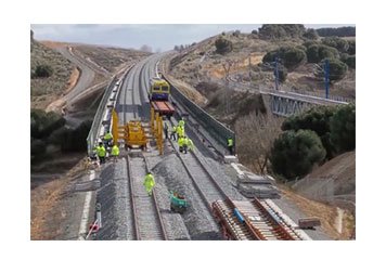La licitaci�n de obra ferroviaria creci� un 1,1 por ciento en los nuevos primeros meses del a�o