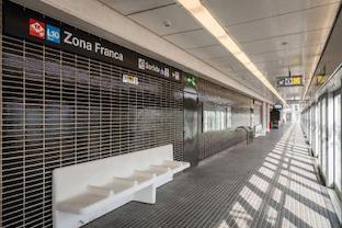 El metro de la Zona Franca de Barcelona entrar en servicio en 2020