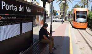 M�s de 375.000 viajeros han utilizado la l�nea 5 del tranv�a de Alicante en sus primeros seis meses de servicio