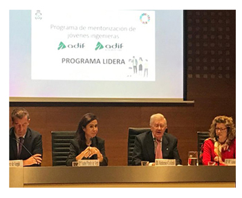 Adif y la Real Academia de Ingenier�a ponen en marcha un programa de mentoring dirigido a j�venes ingenieras