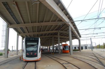 FGV ampliar los talleres de El Campello para adaptarlos a los nuevos trenes duales del tranva de Alicante