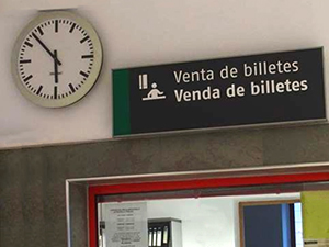Renfe garantiza la venta presencial de billetes en todas las estaciones con m�s de cien viajeros diarios
