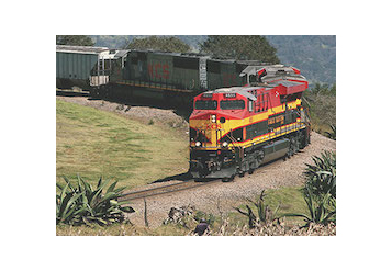 El servicio ferroviario de mercanc�as de M�xico opera ininterrumpidamente