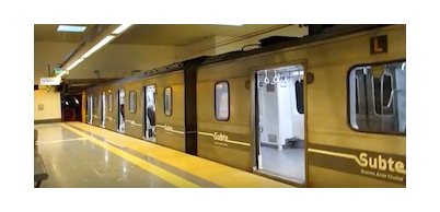 M�nimos hist�ricos de demanda en metro y ferrocarril en Buenos Aires