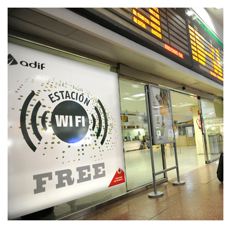 Adjudicado el contrato para dotar a las estaciones de viajeros de Adif Alta Velocidad y Adif de redes de telecomunicaciones fijas y wifi