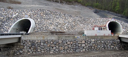 Adjudicada la ejecuci�n de obras civiles exteriores en la Variante de Pajares