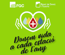 La estaci�n de FGC de Proven�a tendr� un espacio de donaci�n de sangre cuatro veces al a�o