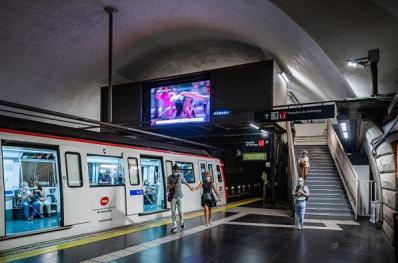 Comienzan las obras del intercambiador de Plaza de Espa�a del metro de Barcelona