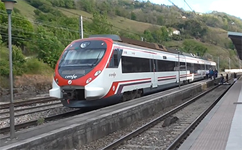 Incremento de los servicios en horas punta en la l�nea C-1 de Asturias
