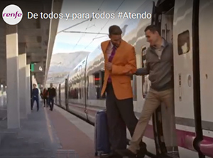 Renfe Atendo ha realizado m�s de 6,2 millones de asistencias desde su creaci�n, en 2007