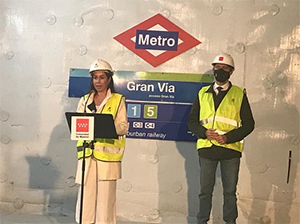 Adif ultima el t�nel de conexi�n peatonal entre las estaciones de Cercan�as de Sol y Gran V�a, en Madrid