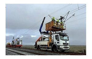 Las obras de electrificaci�n entre C�ceres y Plasencia entran en su fase final