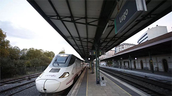 Licitados por casi 52 millones cinco contratos para mejoras en el tramo Orense-Monforte de Lemos-Lugo
