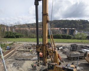 Avanzan los trabajos en el tramo Hernani-Astigarraga, en el ramal guipuzcoano de la Y vasca