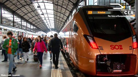El sector ferroviario europeo se compromete con la mejora de la emisin de billetes multimodales