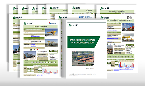 Adif publica un catlogo de servicios de sus terminales intermodales de mercancas