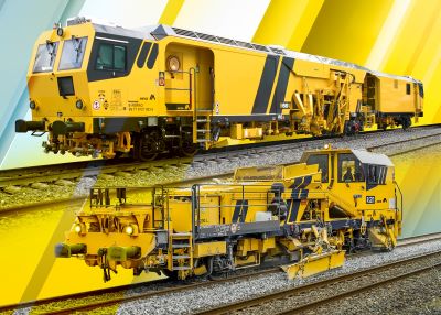 B66U + R21: High performance Tamping Machine and Ballast Regulator