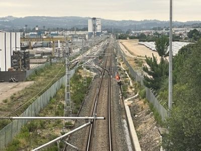 Infrastructure and track renewal works on the Guillarei Station-Redondela Station section. Line 810.