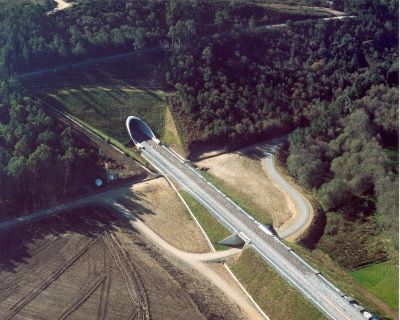 Ordes Bypass. Atlantic high-speed axis. A Coru�a. Spain